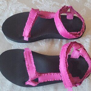 TEVA Women's Midform Universal Adorn Rose Violet Sandal 8